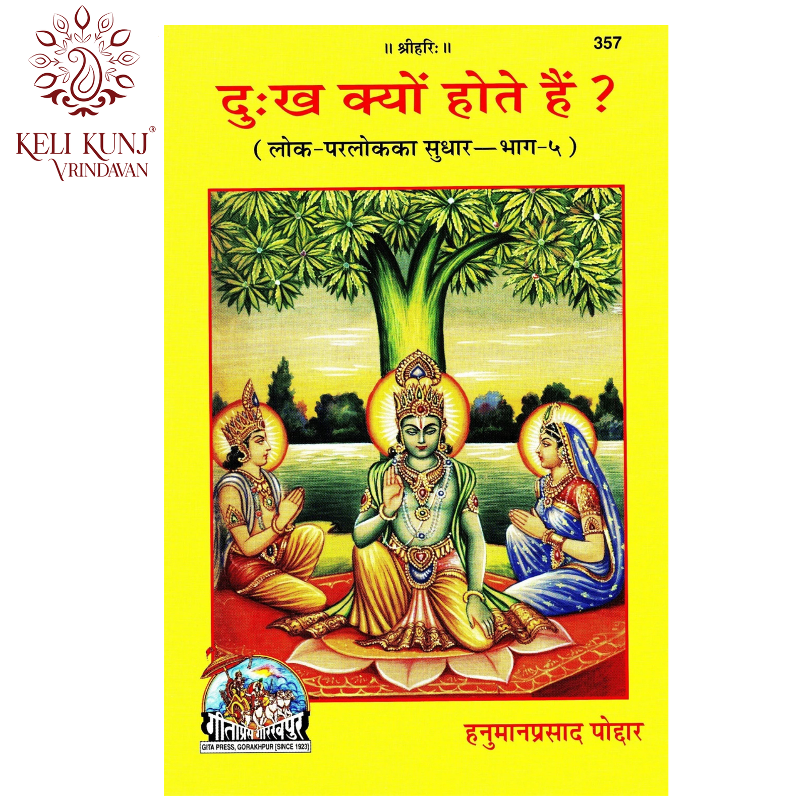 Dukh Kyon  Hote Hain ? (Lok - Parlok Ka Sudhar-Bhag-5 ) (Geeta Press Gorakhpur) Code-357