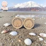 Leaf Tulsi Earrings