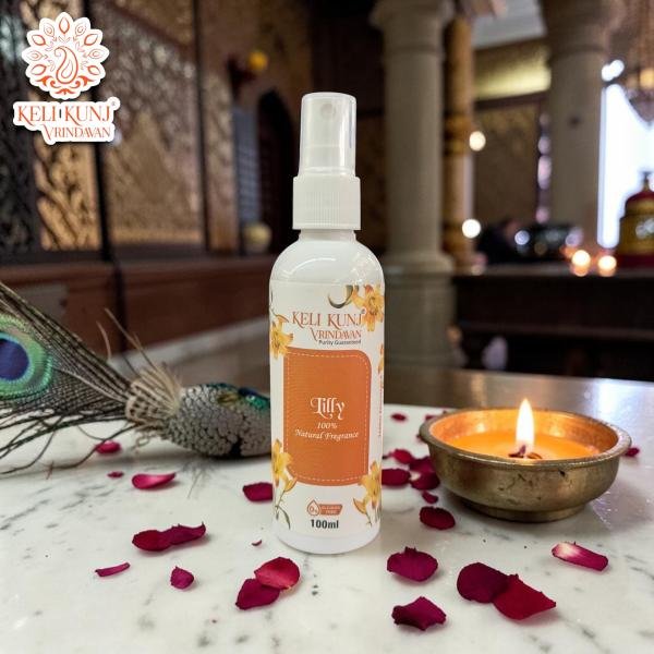 Lilly Perfume Spray 100% Alcohol Free | Ang Seva Perfume | Made by Keli Kunj Vrindavan