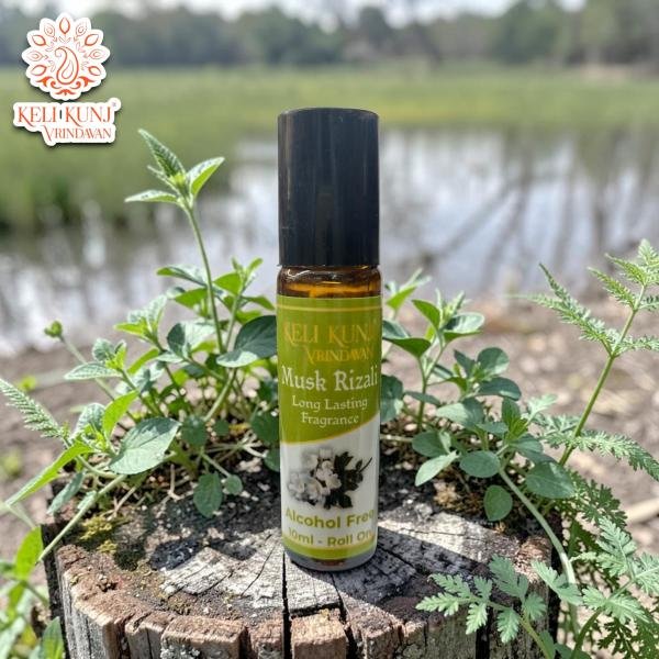 Musk Rizali Attar Premium Natural & 100% Alcohol-Free | Keli Kunj Musk Rizali Ittar Long-Lasting Fragrance