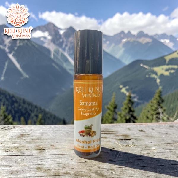 Samama Attar Premium Natural & 100% Alcohol-Free | Keli Kunj Samama Ittar Long-Lasting Fragrance